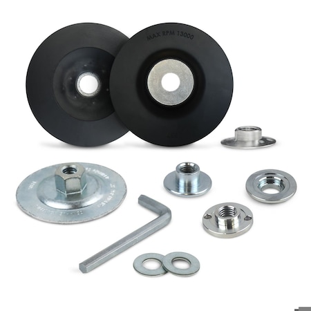 Flexovit BACKING PAD FOR RESIN FIBER SANDING SK4550